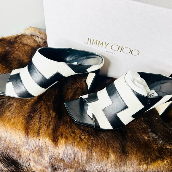 Jimmy Choo Woman’s Black Kenley 75 NWOT - Picture 4 of 6